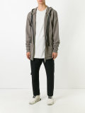 distressed hoodie 
