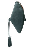 suede clutch