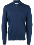bomber style zipped cardigan