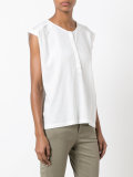 half-placket blouse