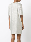 glitter T-shirt dress
