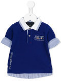 layered polo shirt 