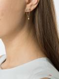 white light chair earrings