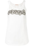 crystal detail tank top