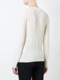 cable knit pullover