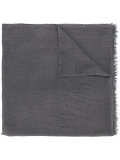 fringed hem scarf