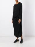 drape front dress