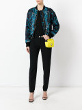 floral print bomber jacket 