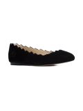 scalloped ballerinas