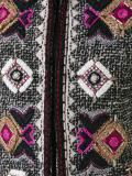 patterned tweed jacket 