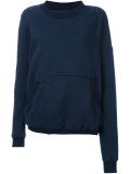 panelled sweatshirt