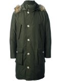 hood detail parka coat