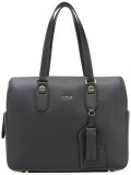structured tote bag