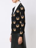 biker bear cardigan