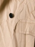 crinkled double breasted jacket