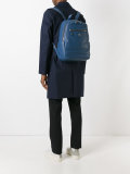 logo pin backpack 