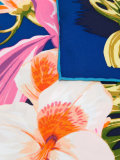 Hibiscus flower print scarf