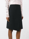 buckled wrap skirt