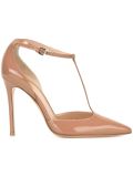 t-bar stiletto pumps 