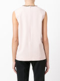 embellished collar top