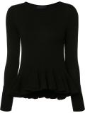 ruffle hem jumper 