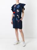 multi patch dress