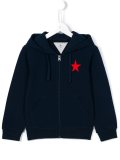 star embroidered hoodie