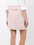 straight mini skirt 
