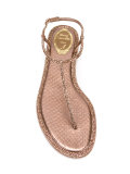 crystal strap sandals