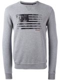 flag print sweatshirt