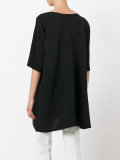 ribbed loose-fit T-shirt