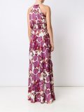 printed maxi dress