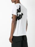stylised print T-shirt