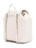 fold-over quilted backpack