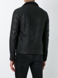 off-centre zip jacket