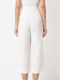 high-waisted trousers