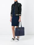 side zip tote