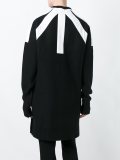 long V-neck jumper