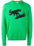 Super Dad patch sweater
