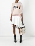 car intarsia sweater