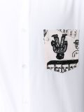 panelled shirt 