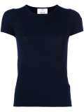 short sleeve fitted knit top