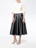 Flared Midi Skirt