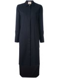pinstripe shirt dress