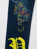 printed jeans