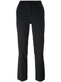 cropped tapered trousers