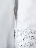 印花袖衬衫