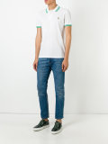 slim fit polo shirt with iconic branding