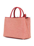 woven texture tote bag