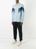 panelled shirt